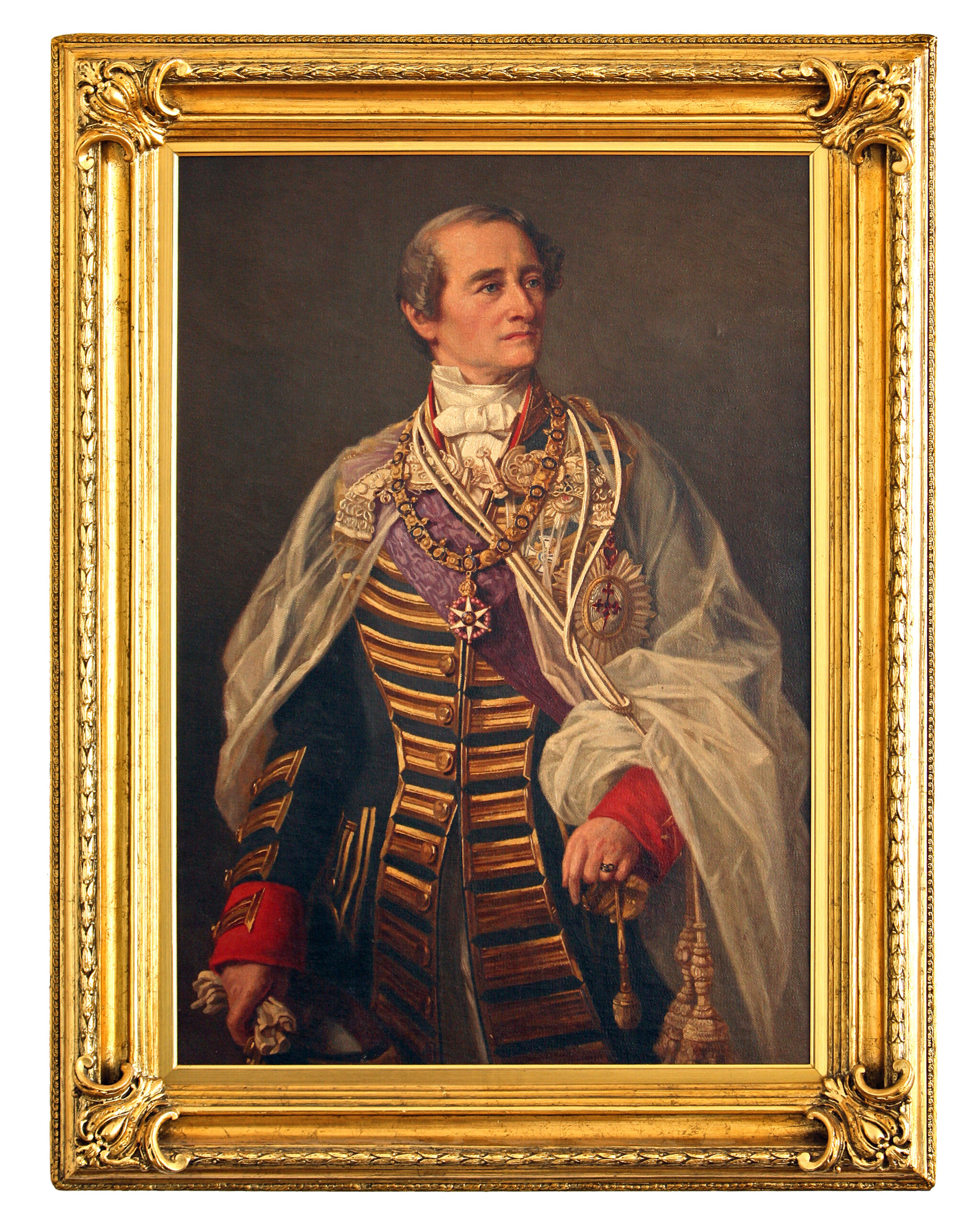 Rudolf von Stillfried-Rattonitz Graf von Alcantara, Gemälde nach Richard Lauchert 1861, BHZ, Foto R. Beck