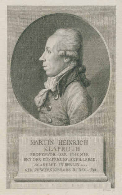 Professor Martin Heinrich Klaproth, Kupferstich von E. S. Henne, HABHZ, Foto R. Beck