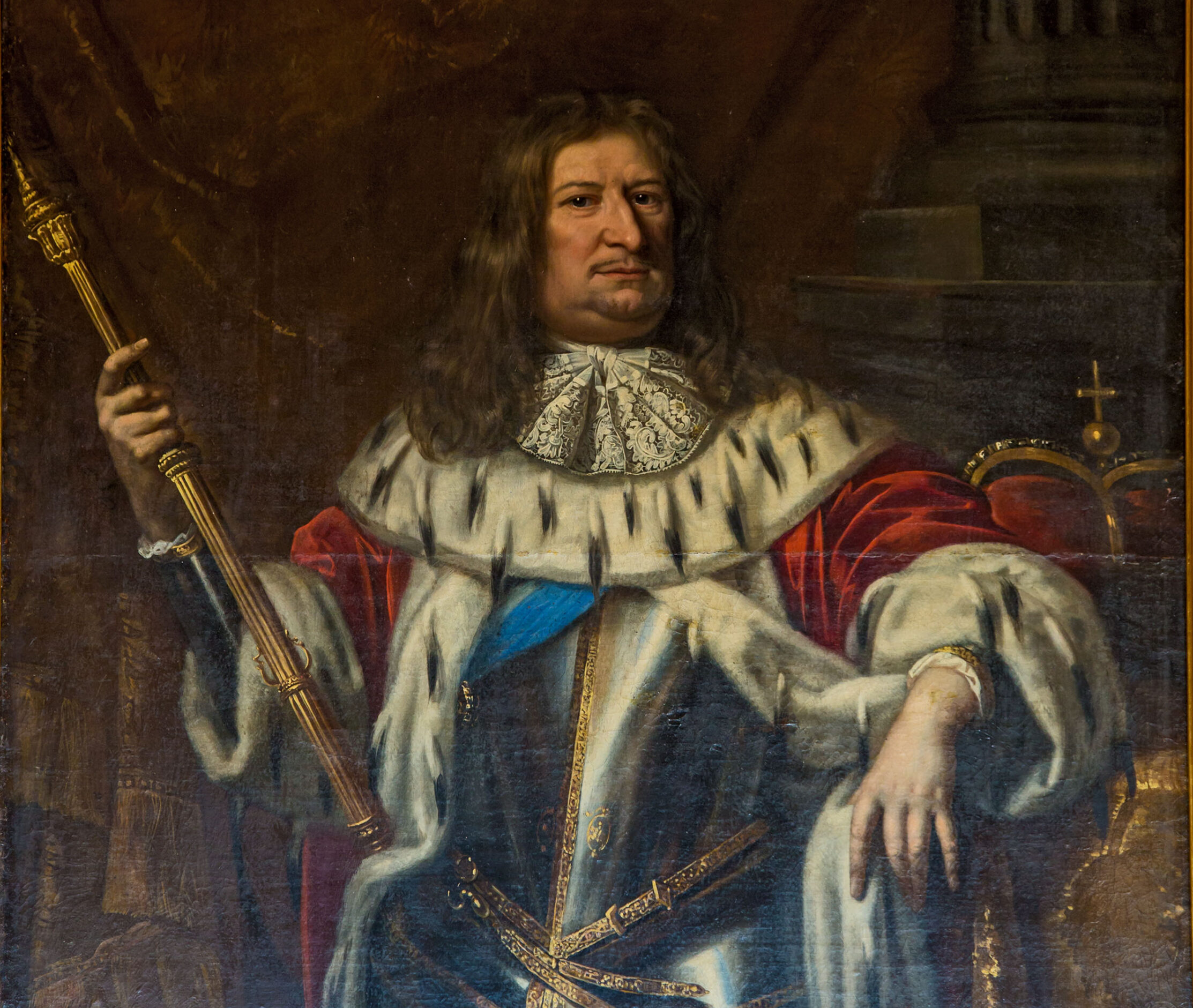 Der Große Kurfürst Friedrich Wilhelm von Brandenburg, Öl auf Leinwand, um 1675 - Matthäus Merian d. J. zugeschrieben